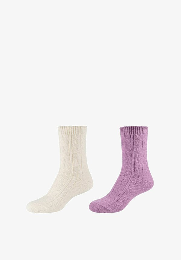 s.Oliver MUSTER 2ER PACK - Socks - lavender