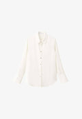 Mango Button-down blouse - ecru