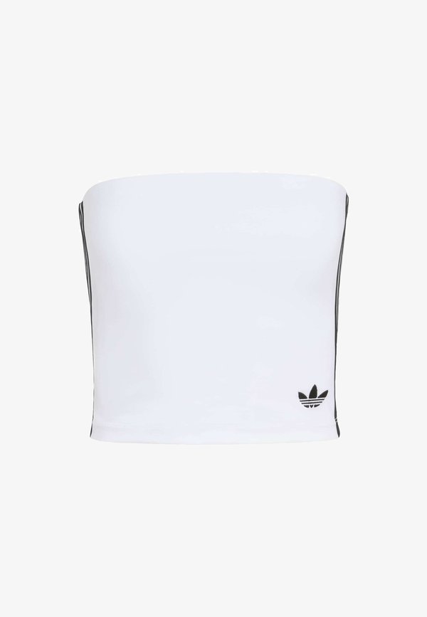 adidas Originals 3 STRIPES TUBE - Top - white/black