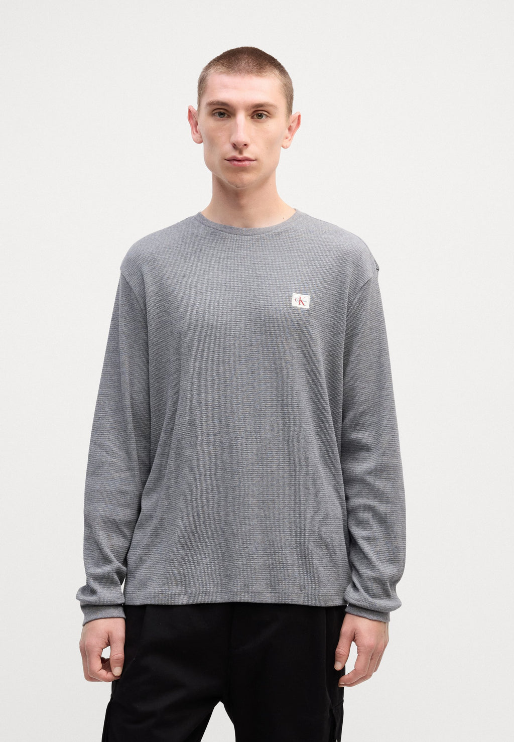Calvin Klein Jeans WAFFLE LABEL TEE
