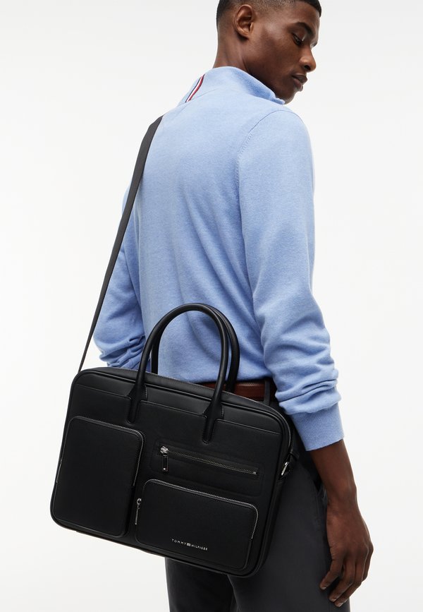 Tommy Hilfiger MODERN BUSINESS UNISEX - Laptop bag - black