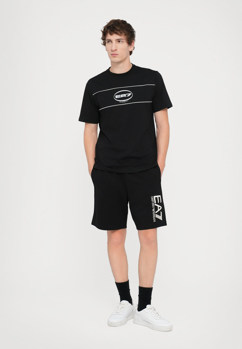 EA7 Emporio Armani TRAIN LOGO TEE UNISEX