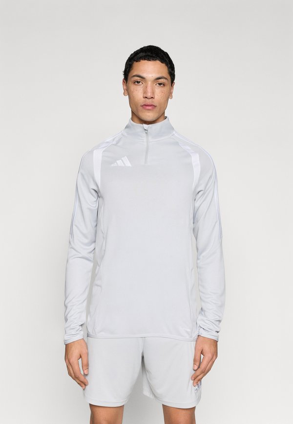 adidas Performance TIRO26 LEAGUE TRAINING TOP - Long sleeved top - team light grey/white