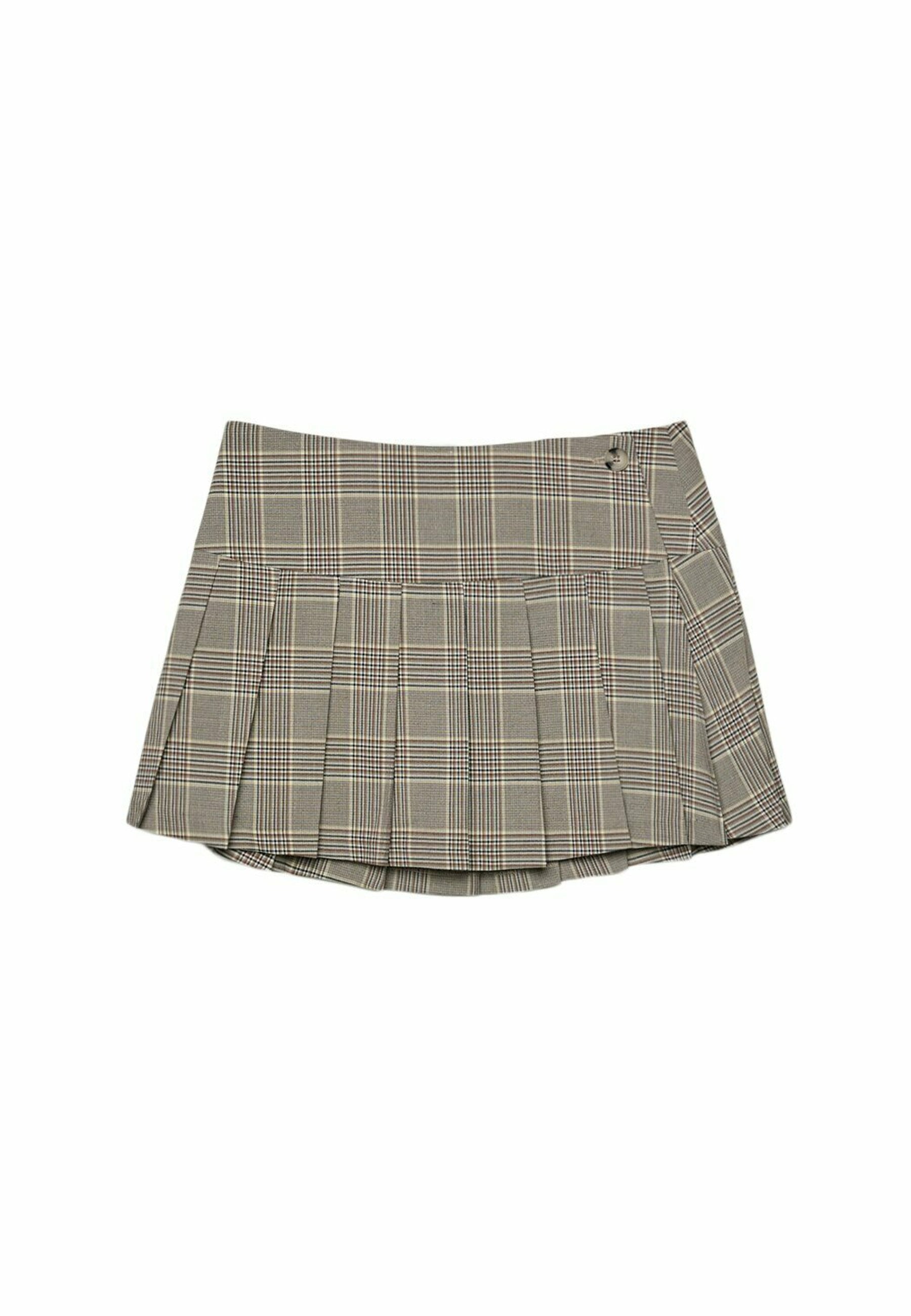 Stradivarius CHECK BOX PLEAT