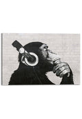 Orange Wallz HEADPHONE CHIMP - WALL