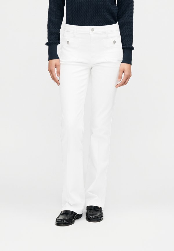 Tommy Hilfiger MID RISE BOOTCUT WHITE JEANS