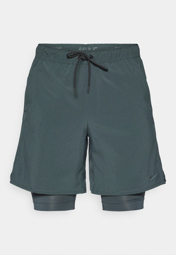 Nike Performance UNLIMITED - Sports shorts - seaweed/black