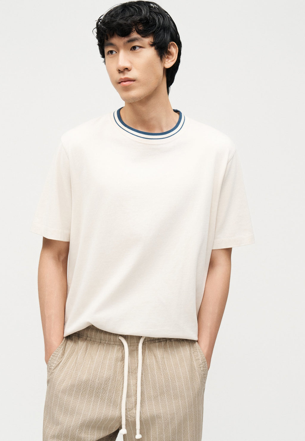Abercrombie & Fitch BAGGY GETAWAY BEACHY PULL ON BREEZY SEERSUCKER