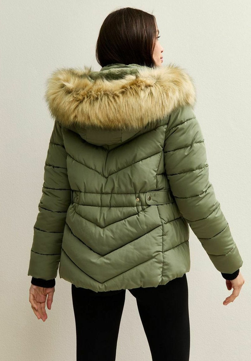 New Look HOODED TRIM PADDED