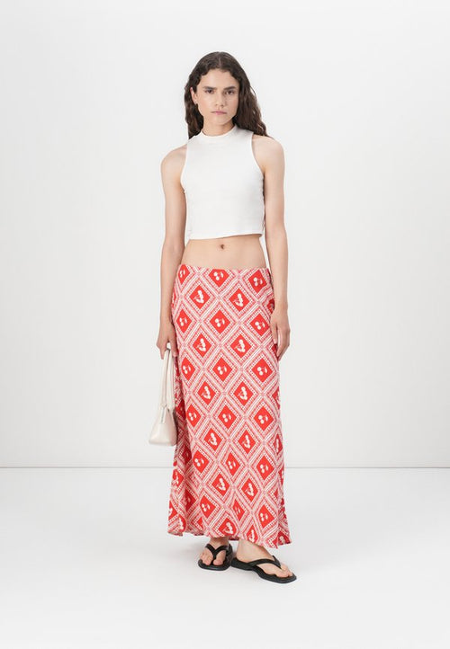 Abercrombie & Fitch BLEND BIAS CUT MAXI