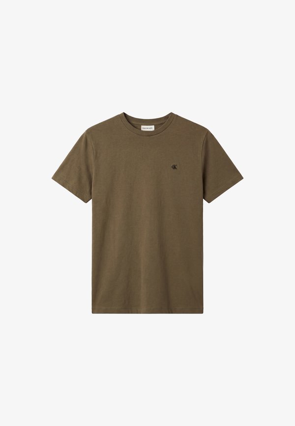 Calvin Klein Jeans CLASSIC MONOGRAM - Basic T-shirt - olive night