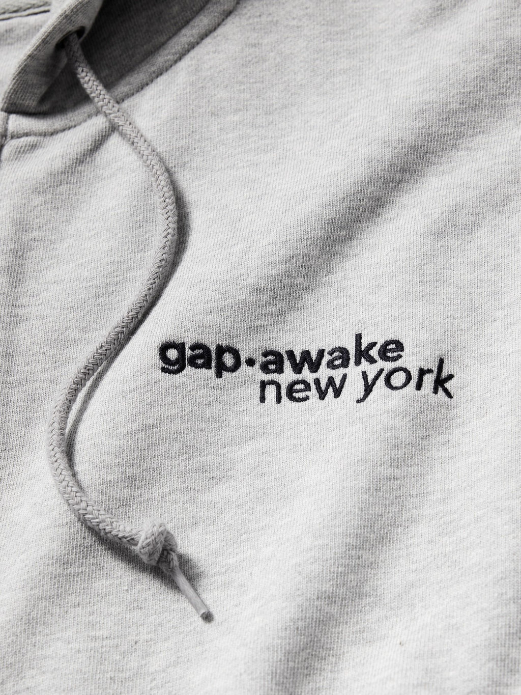GAP GAP AWAKE NY HEAVYWEIGHT OVERSIZED LOGO ZIP HOODIE