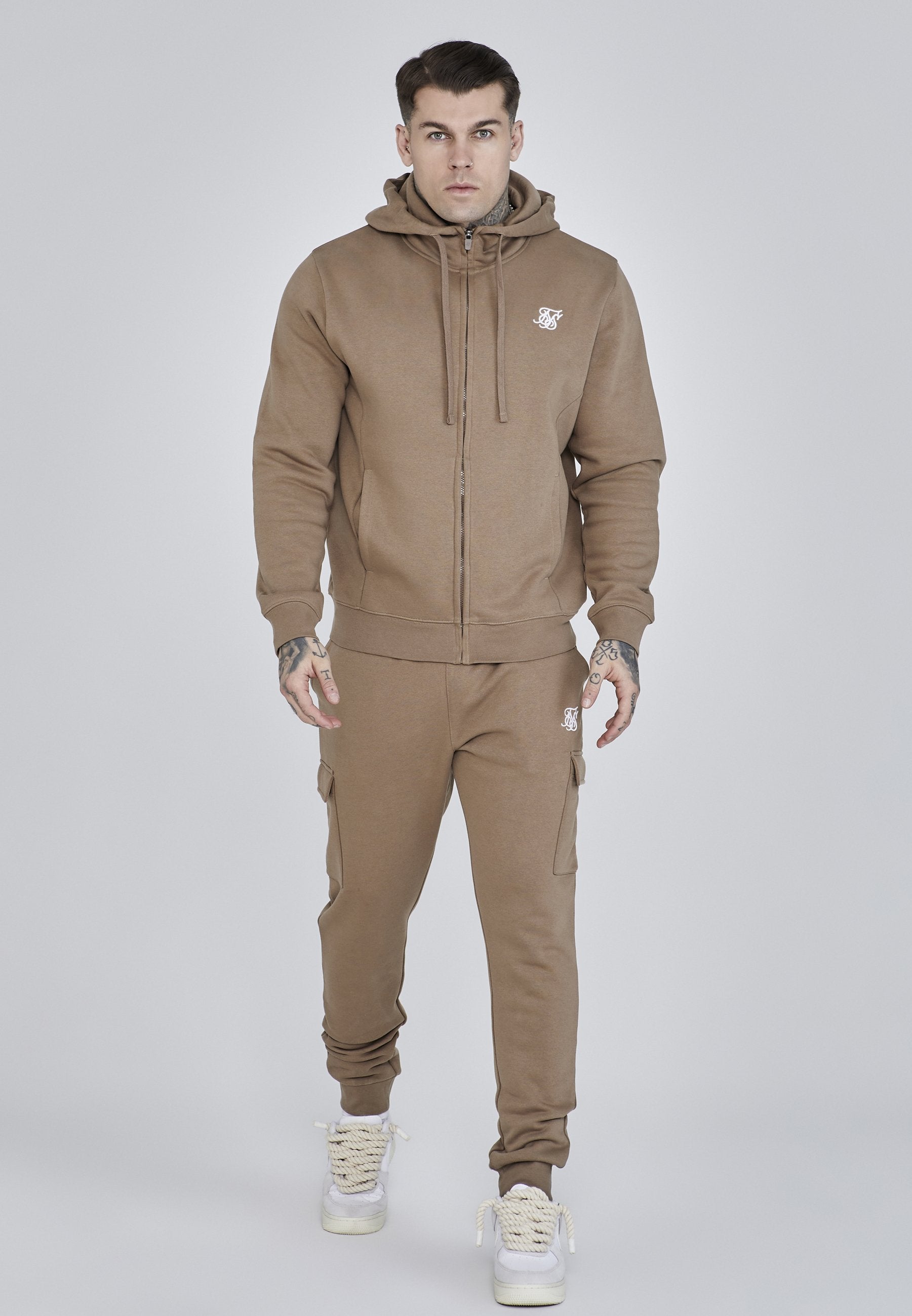 SIKSILK ESSENTIAL FULL ZIP