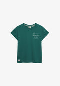 Superdry & Co SUPERDRY LUXE CASUAL CLASSIC T-SHIRT.. - Print T-shirt - pine green