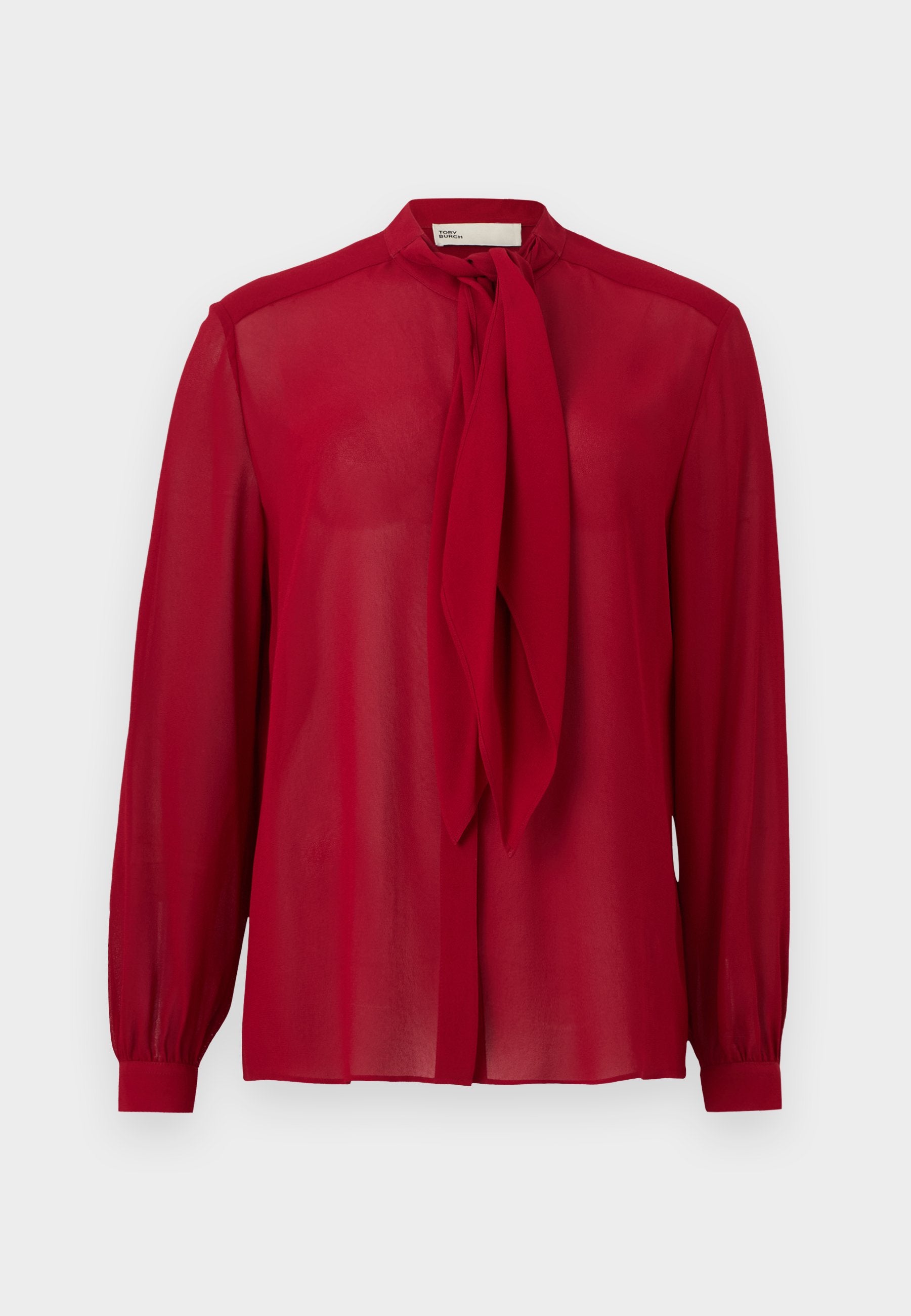 Tory Burch GEORGETTE BOW BLOUSE