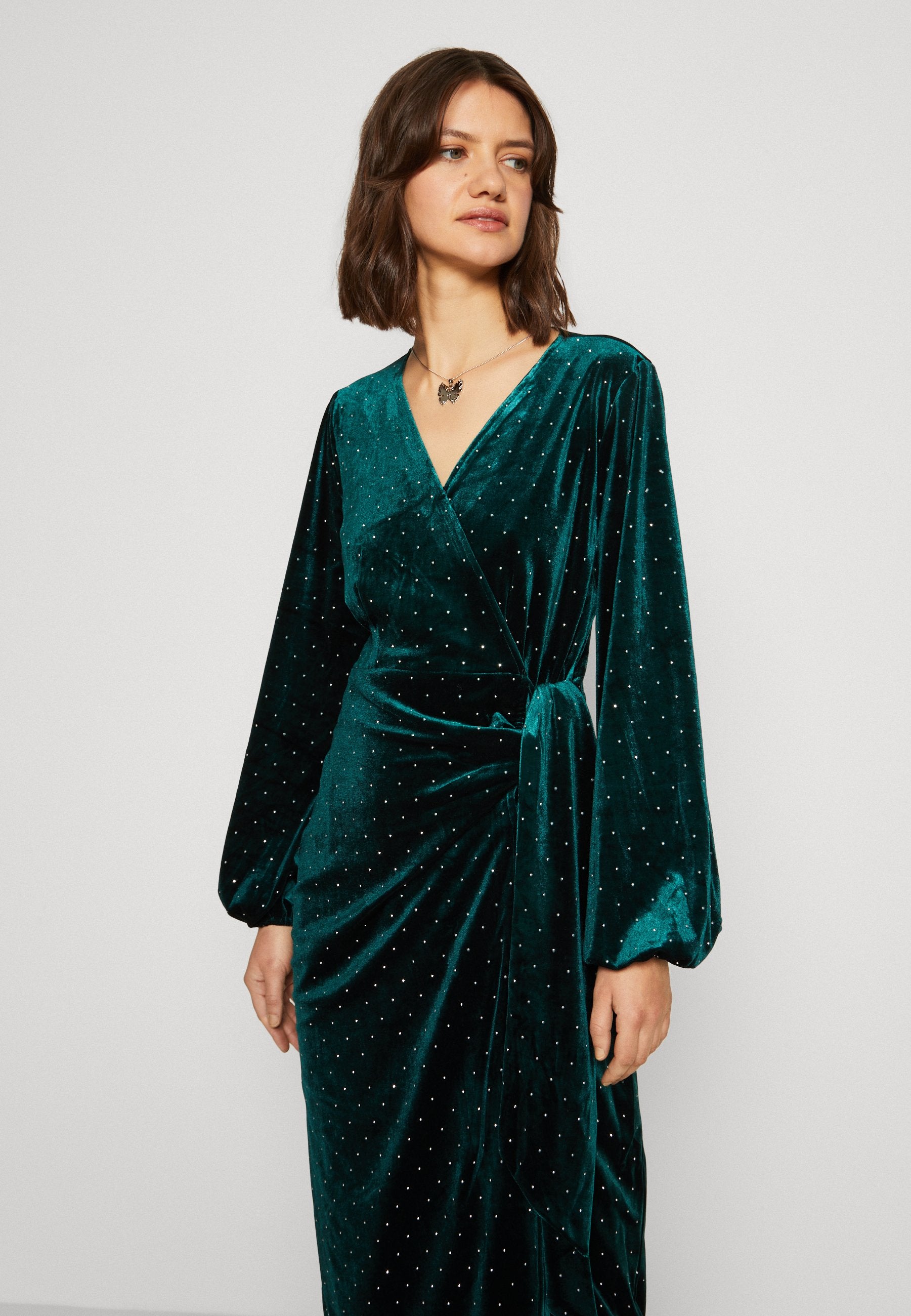 Never Fully Dressed VIOLET WRAP DRESS