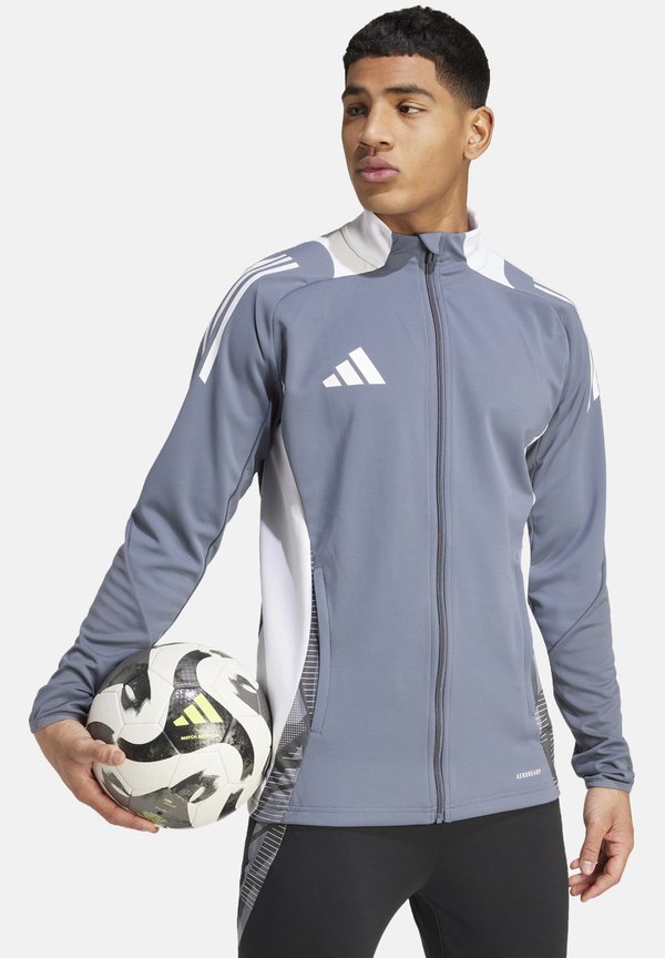 adidas Performance FUSSBALL - TEAM TIRO COMPETITION - Training jacket - grauweiss