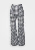 JCPAJARES TAFFETA VICHY TROUSERS