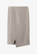 Mango A-line skirt - light grey