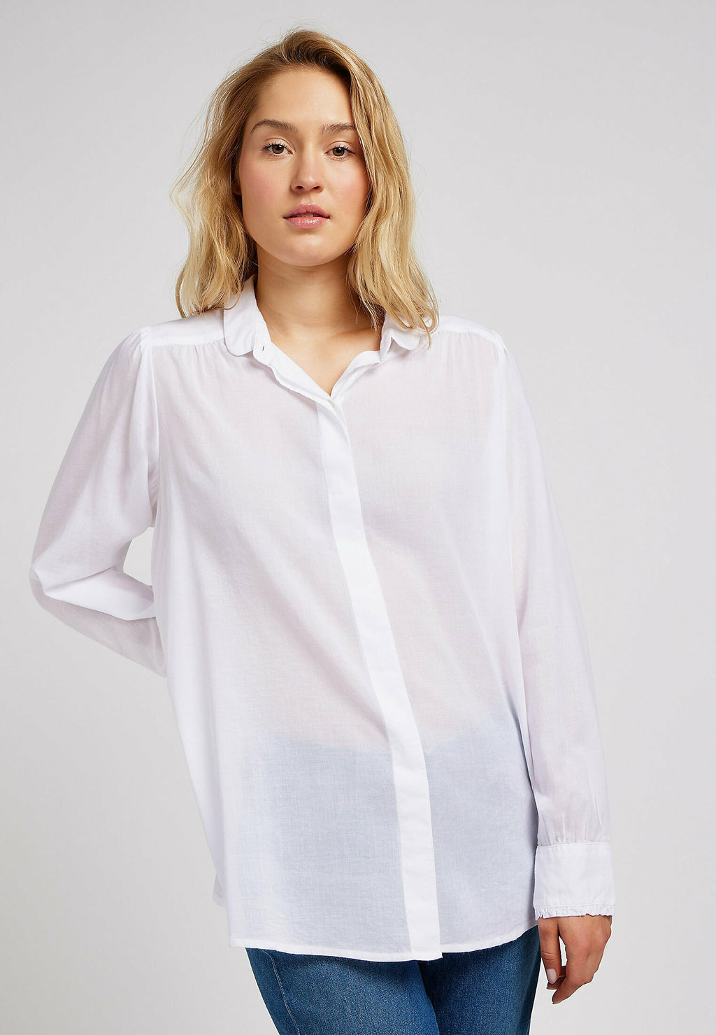 Lee SHIRRED BLOUSE