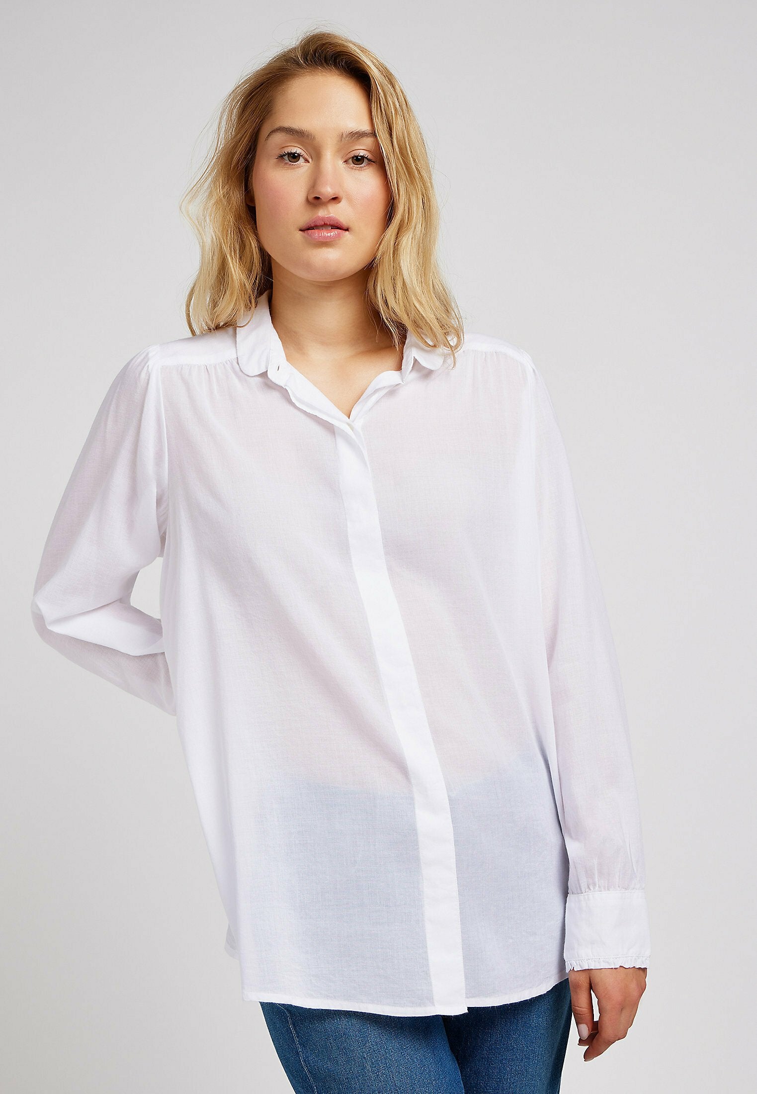 Lee SHIRRED BLOUSE