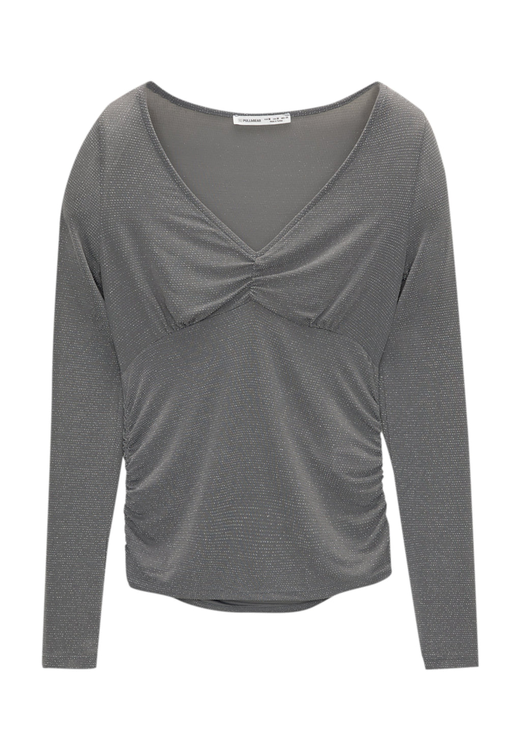 PULL&BEAR SHIMMERY WITH GATHERING