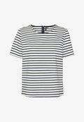 Vero Moda VMABBY - Print T-shirt - snow white
