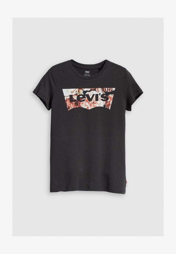 Levi's® THE PERFECT TEE - Print T-shirt - black