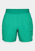 Nike Performance NIKECOURT ADVANTAGE SHORT PRINT - Sports shorts - malachite/white