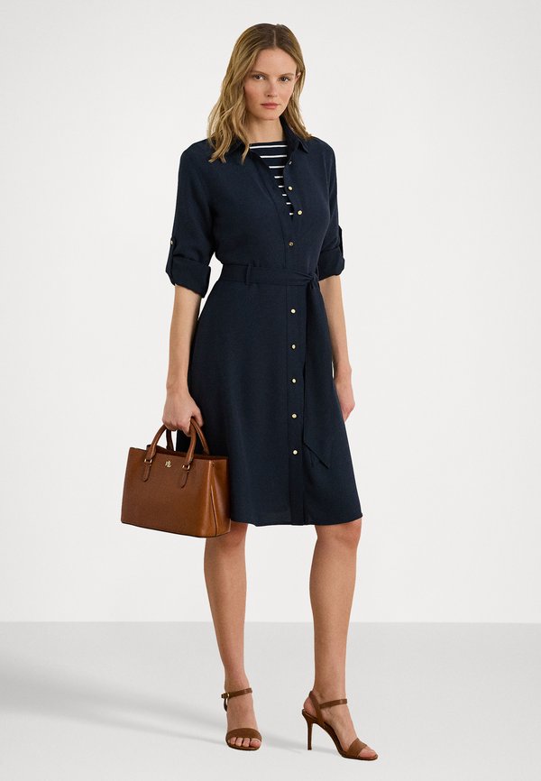 Lauren Ralph Lauren DOUBLE-FACED GEORGETTE SHIRTDRESS