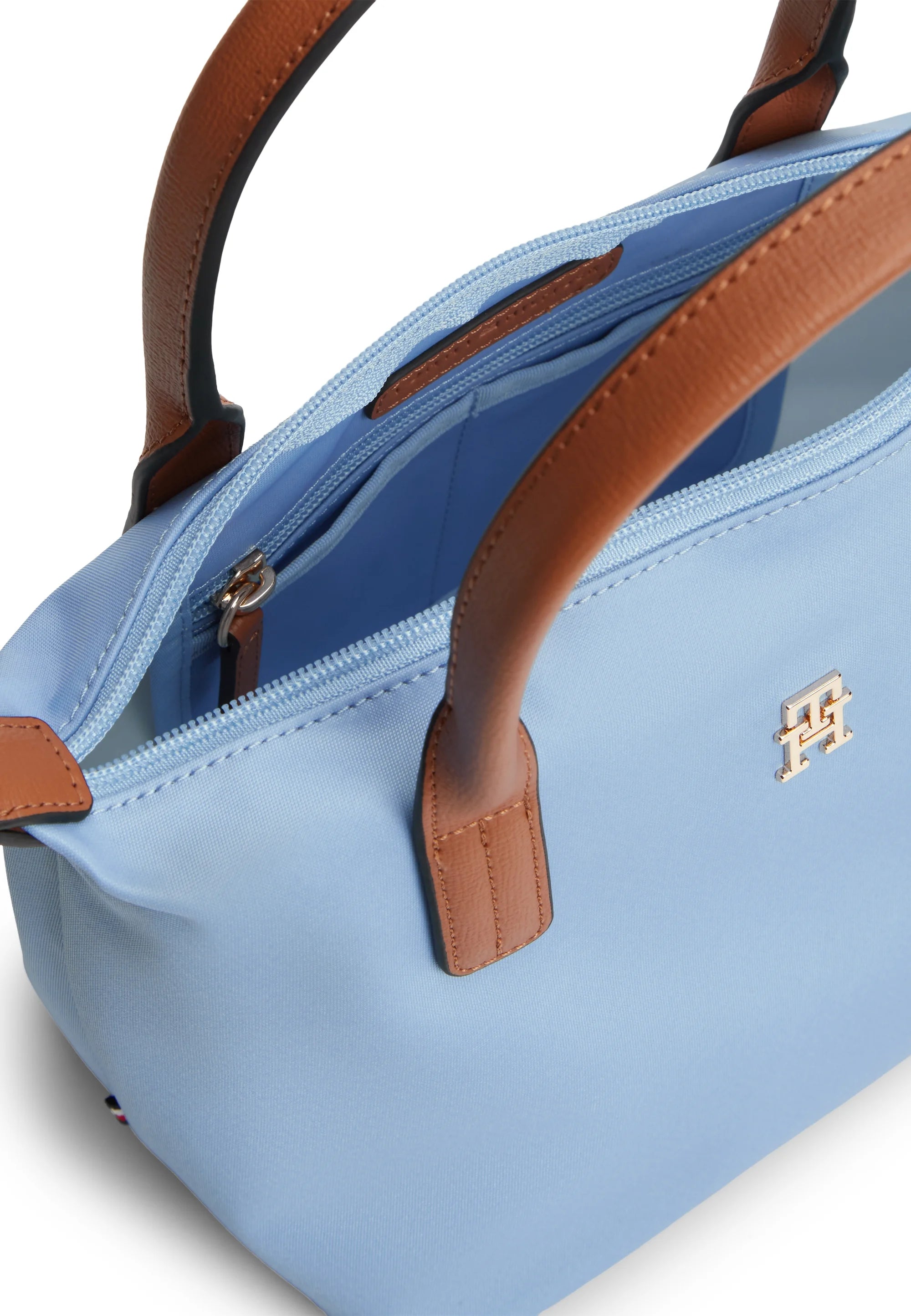 Tommy Hilfiger POPETTE MINI TOTE - Handbag - well water