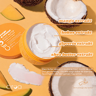 Körperbutter Mango & Coconut ciroa