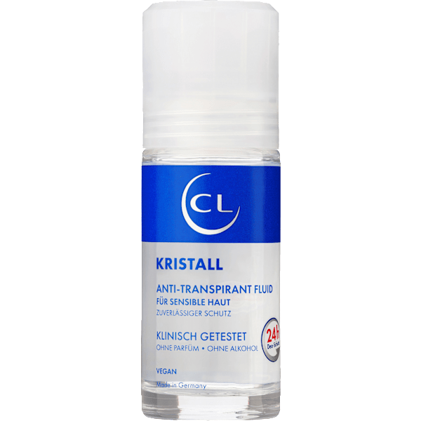 Antitranspirant Deo Roll-on Kristall Mineral Fluid extra sensitive CL