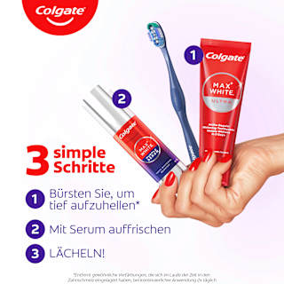 Bleaching Purple Serum Max White Colgate