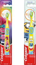 Zahnbürste Kinder Minions/Trolls, 2-6 Jahren extra soft Colgate
