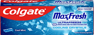 Zahnpasta Max Fresh Cooling Crystals, Reisegröße Colgate