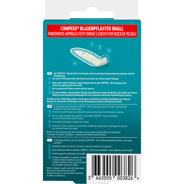 Blasenpflaster small  Compeed