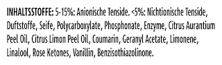 Vollwaschmittel flüssig Magic Wash  Coral
