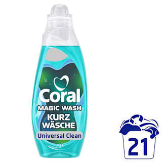 Vollwaschmittel flüssig Magic Wash  Coral