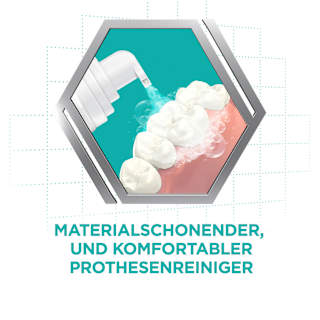Gebissreiniger Schaum für Zahnersatz COREGA