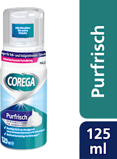 Gebissreiniger Schaum für Zahnersatz COREGA