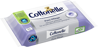 Feuchtes Toilettenpapier Pure Pflege Cottonelle