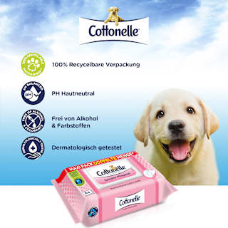 Feuchtes Toilettenpapier Sensitiv Pflegend, Maxi Pack Cottonelle