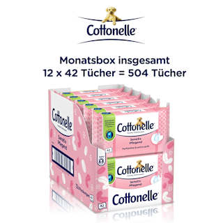 Feuchtes Toilettenpapier Sensitiv Pflegend Cottonelle