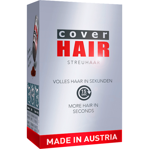 Streuhaar Haarverdichter Schwarz Cover Hair