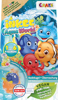 Kinder Badezusatz Aqua Word  CRAZE