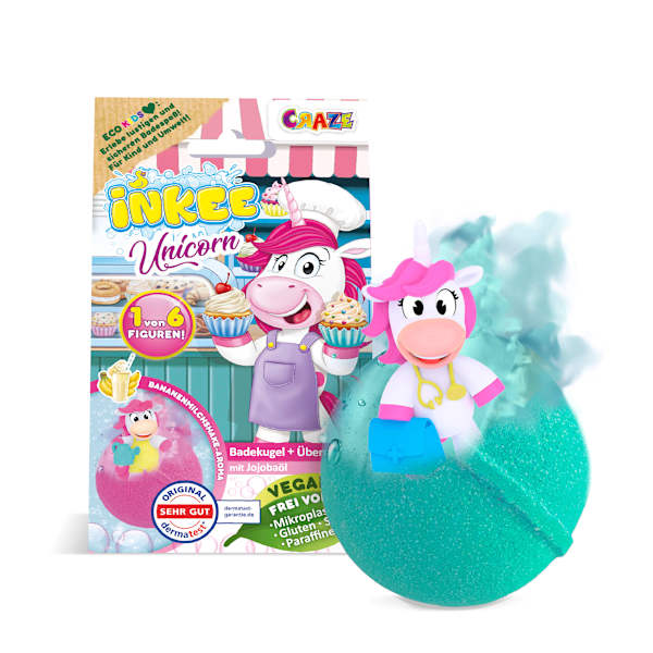 Kinder Badezusatz Badebombe Unicorn  CRAZE