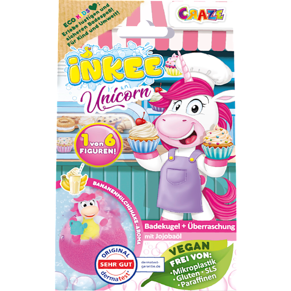 Kinder Badezusatz Badebombe Unicorn  CRAZE