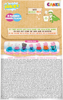 Kinder Badezusatz Peppa Pig Box Surprise CRAZE