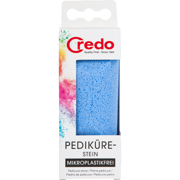 Pedikürstein Monoblock blau  Credo